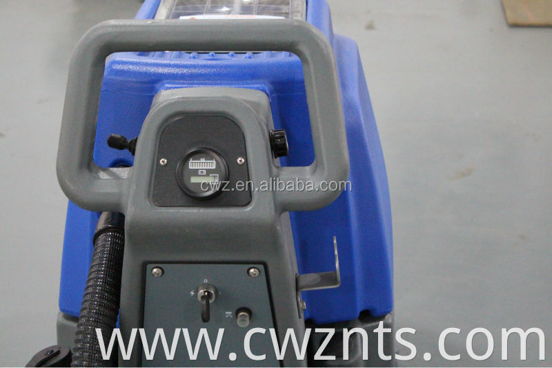 Easy operation small type floor scrubber dryer